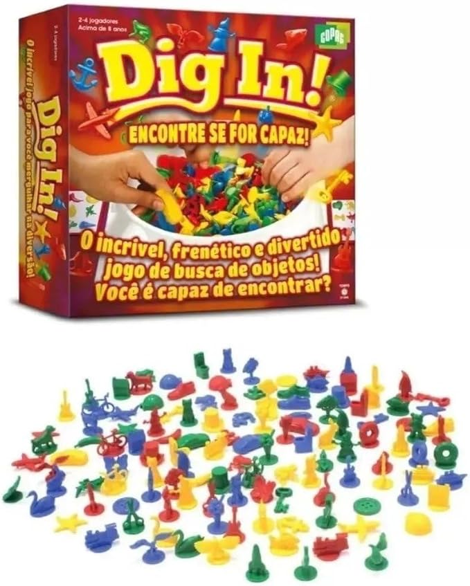 Jogo Dig In - Encontre Se For Capaz - Copag
